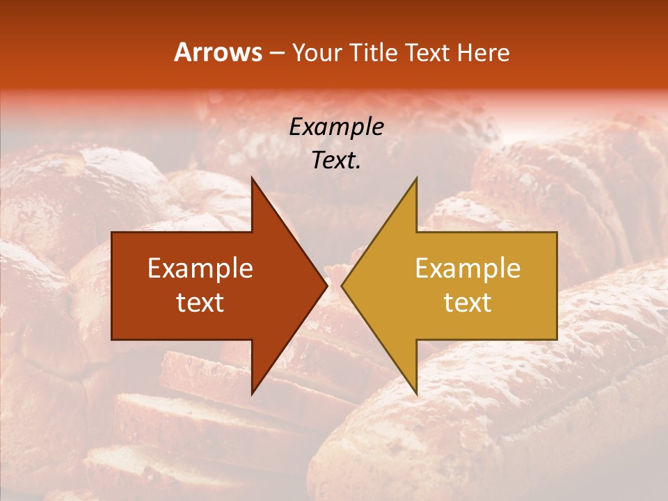 Organic Backgrounds Pastry PowerPoint Template