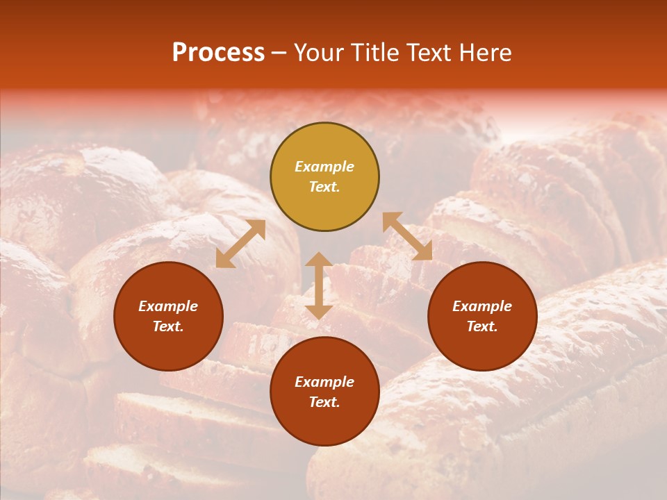 Organic Backgrounds Pastry PowerPoint Template