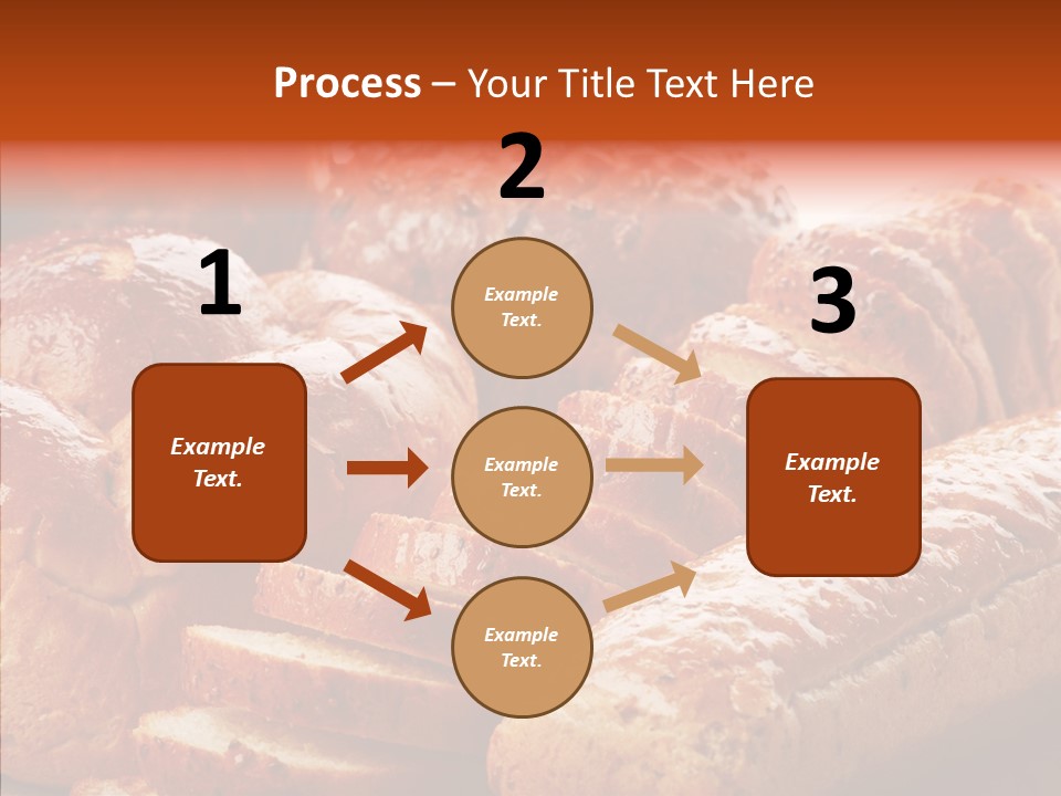 Organic Backgrounds Pastry PowerPoint Template