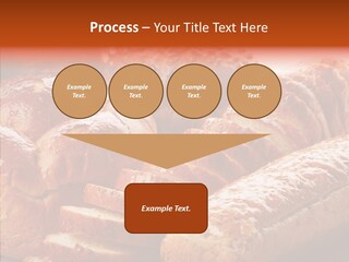 Organic Backgrounds Pastry PowerPoint Template