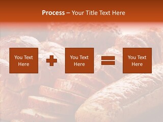 Organic Backgrounds Pastry PowerPoint Template