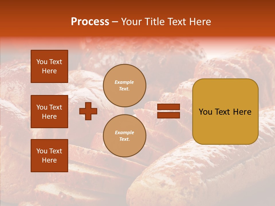 Organic Backgrounds Pastry PowerPoint Template