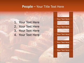 Organic Backgrounds Pastry PowerPoint Template