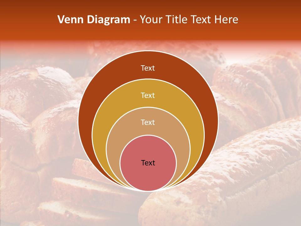 Organic Backgrounds Pastry PowerPoint Template