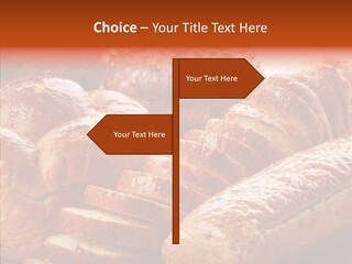 Organic Backgrounds Pastry PowerPoint Template