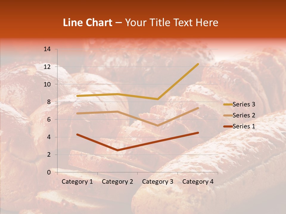 Organic Backgrounds Pastry PowerPoint Template