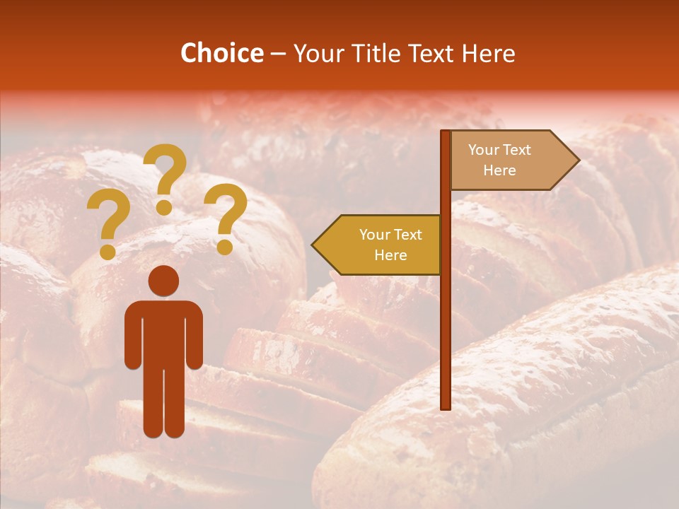 Organic Backgrounds Pastry PowerPoint Template