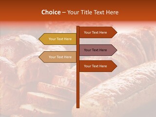 Organic Backgrounds Pastry PowerPoint Template