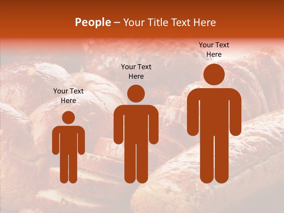 Organic Backgrounds Pastry PowerPoint Template