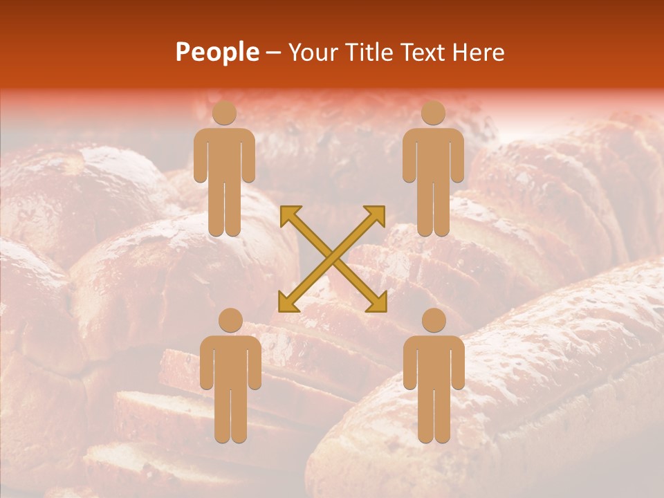 Organic Backgrounds Pastry PowerPoint Template