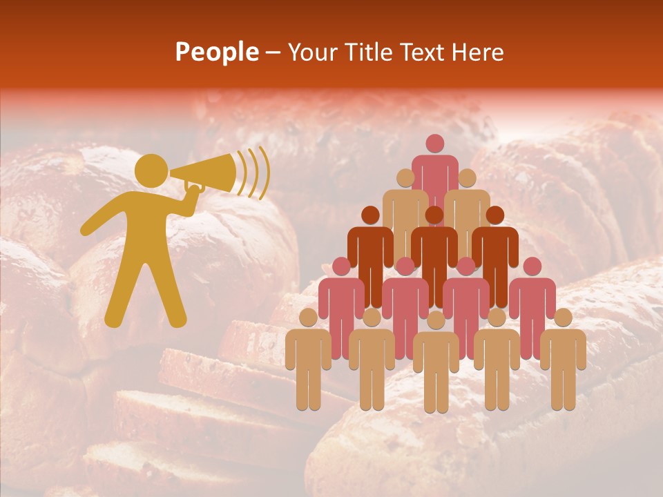 Organic Backgrounds Pastry PowerPoint Template