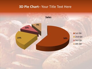 Organic Backgrounds Pastry PowerPoint Template