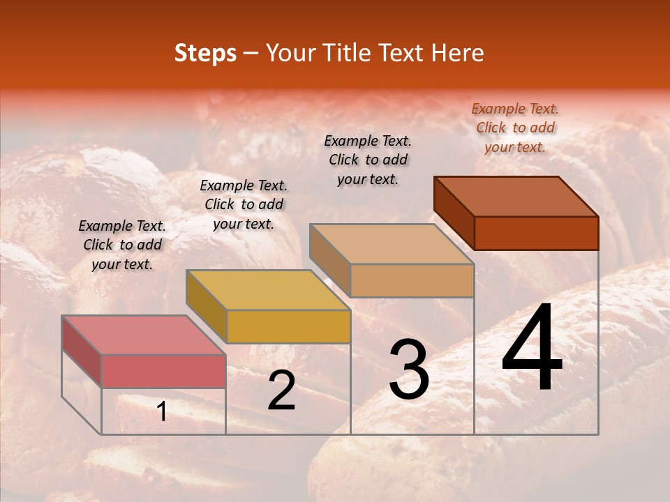 Organic Backgrounds Pastry PowerPoint Template