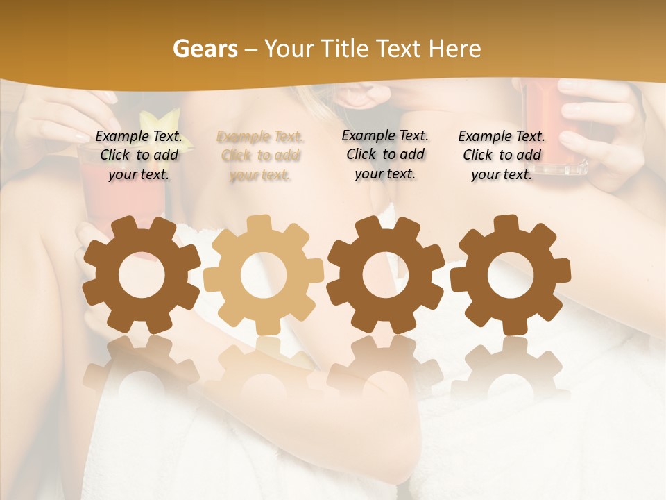 Two Skin Body PowerPoint Template