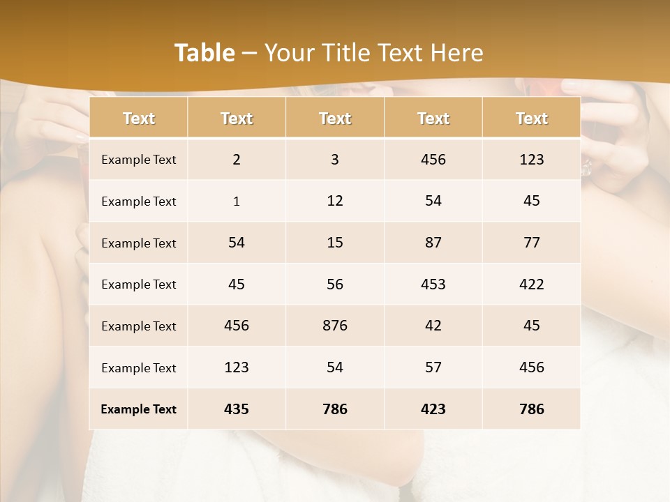 Two Skin Body PowerPoint Template