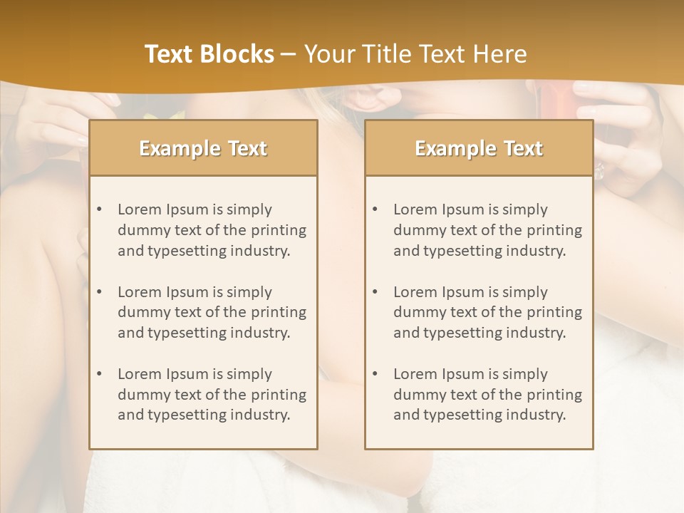 Two Skin Body PowerPoint Template