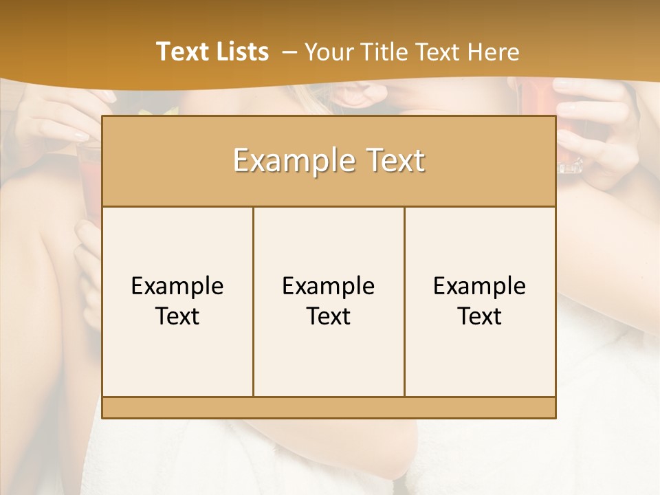Two Skin Body PowerPoint Template