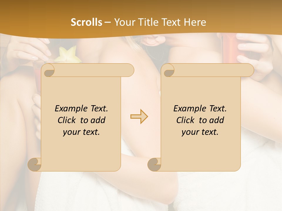 Two Skin Body PowerPoint Template