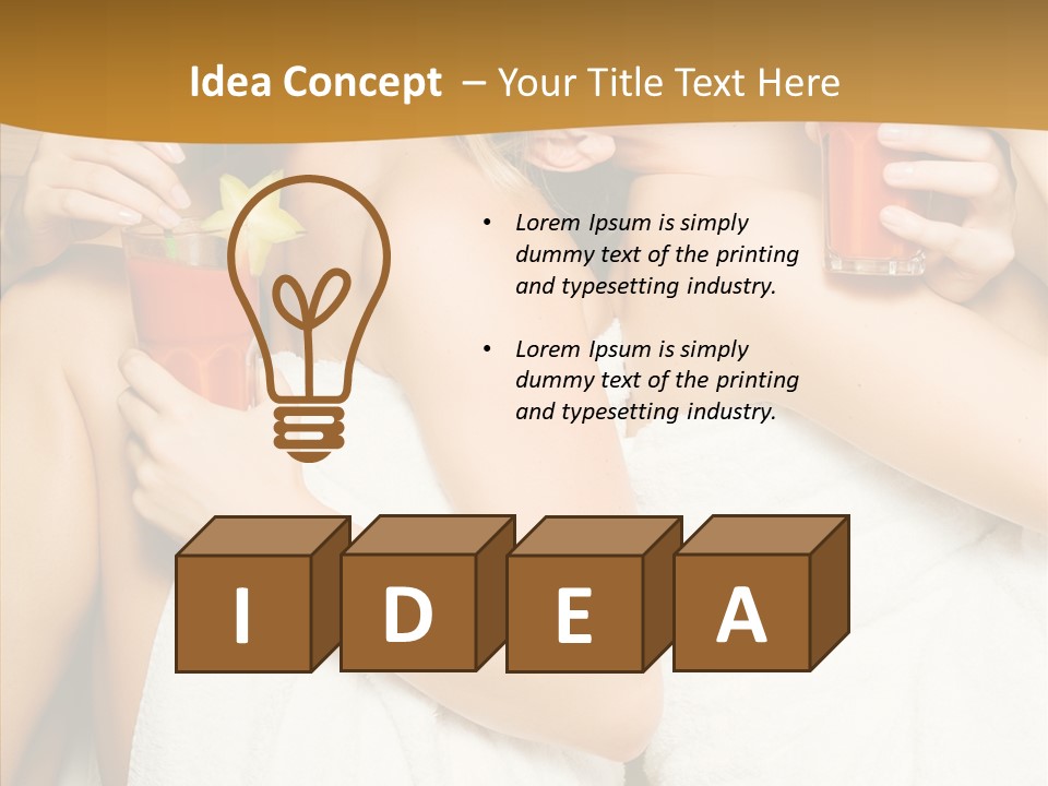 Two Skin Body PowerPoint Template