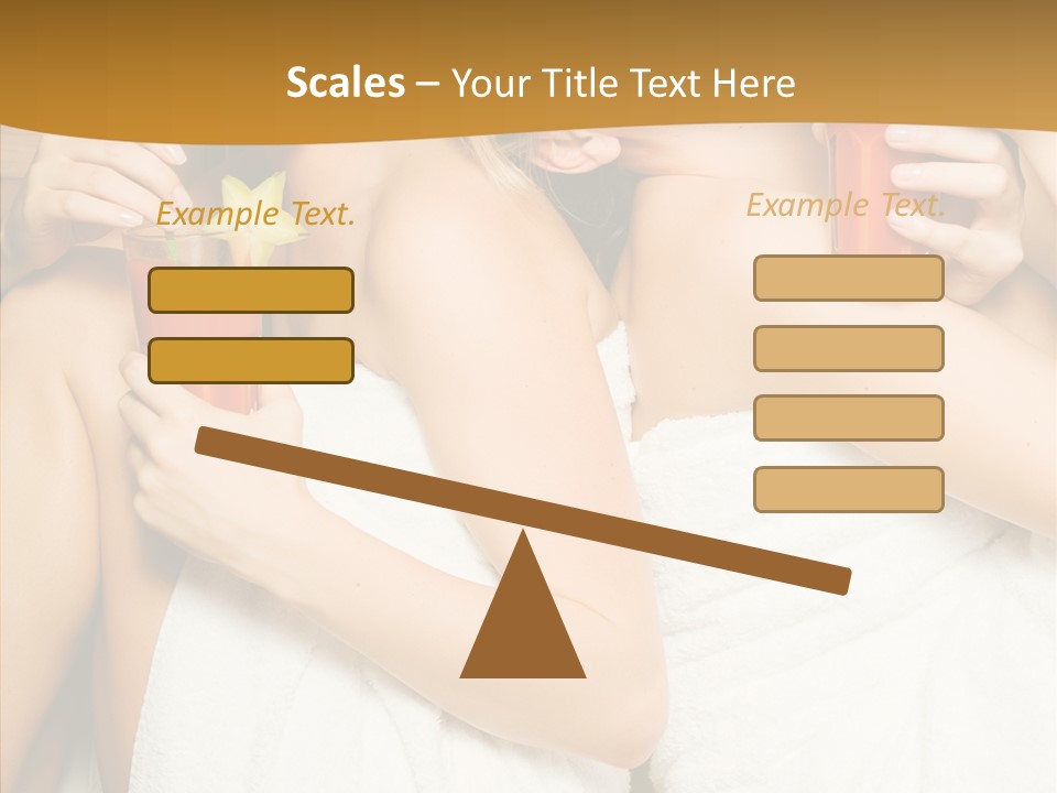 Two Skin Body PowerPoint Template