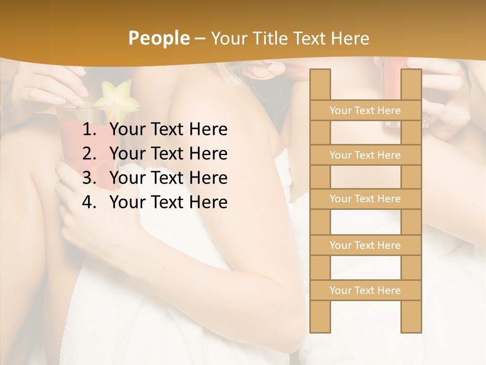 Two Skin Body PowerPoint Template