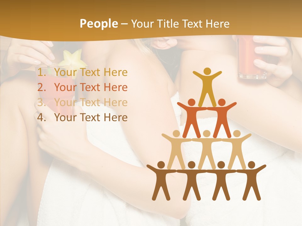 Two Skin Body PowerPoint Template