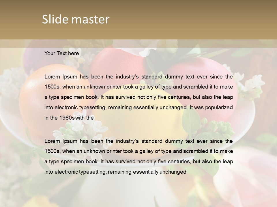 Kulich Delicious Baked PowerPoint Template