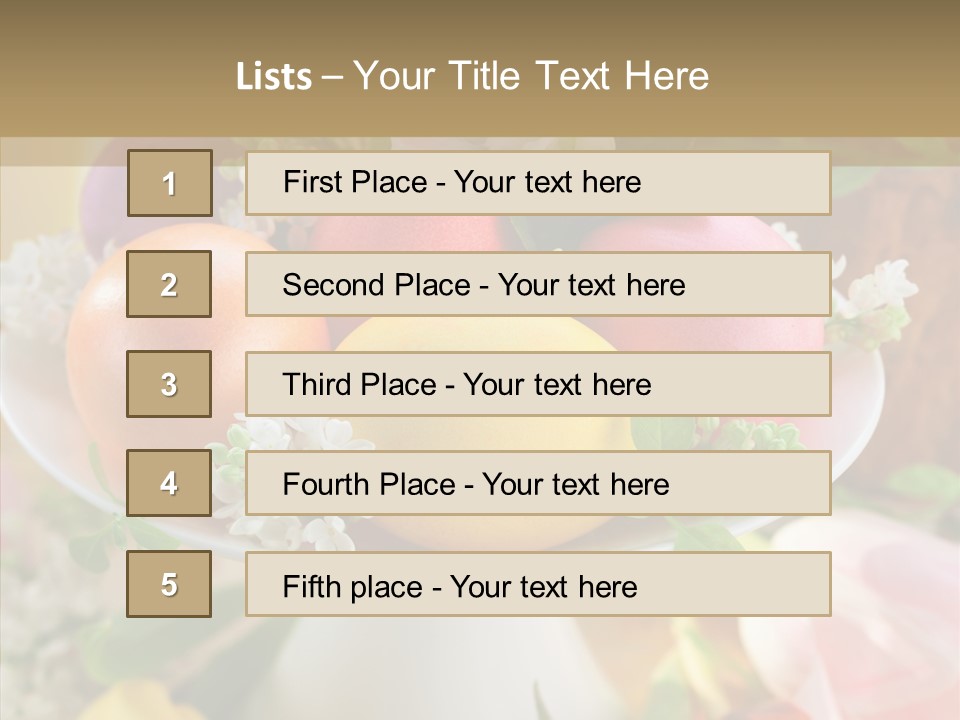Kulich Delicious Baked PowerPoint Template