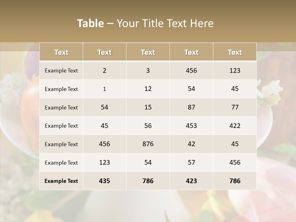 Kulich Delicious Baked PowerPoint Template