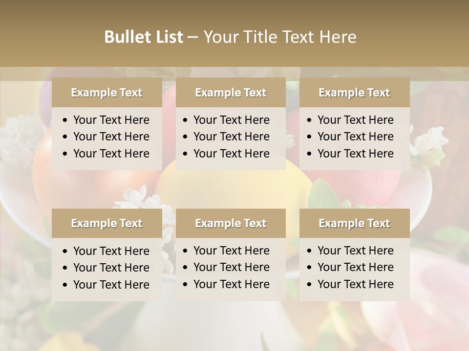 Kulich Delicious Baked PowerPoint Template