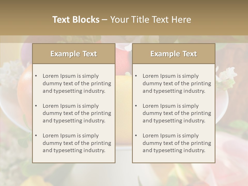 Kulich Delicious Baked PowerPoint Template
