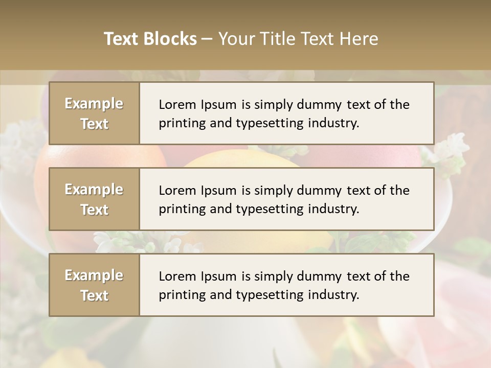 Kulich Delicious Baked PowerPoint Template