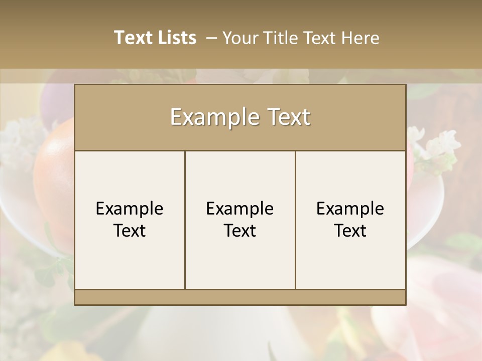 Kulich Delicious Baked PowerPoint Template