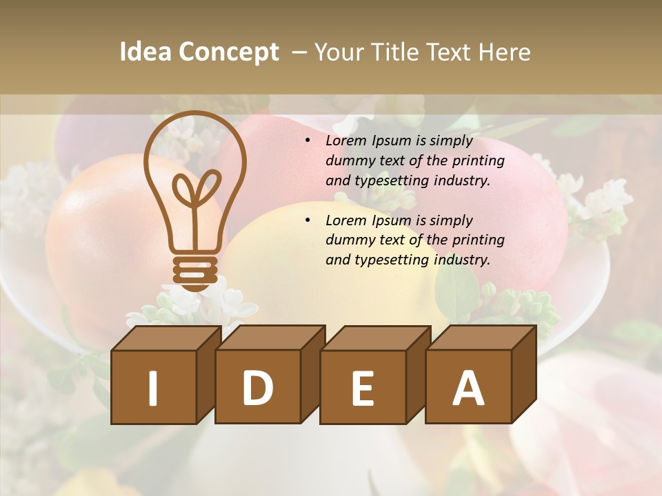 Kulich Delicious Baked PowerPoint Template