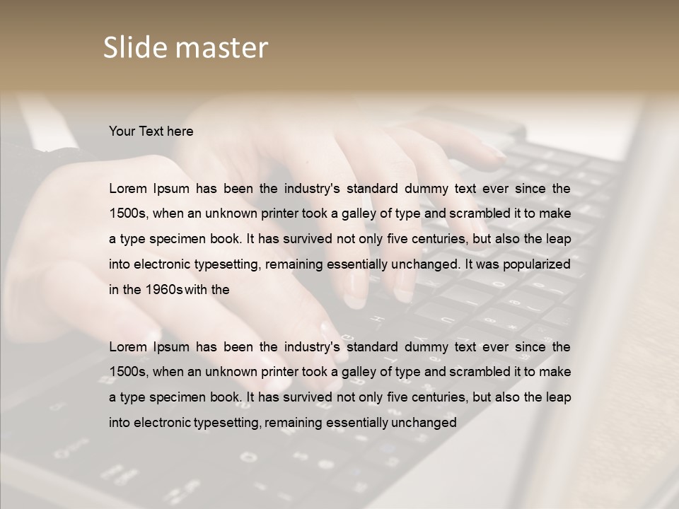 Profe Ional Humorou Teamwork PowerPoint Template