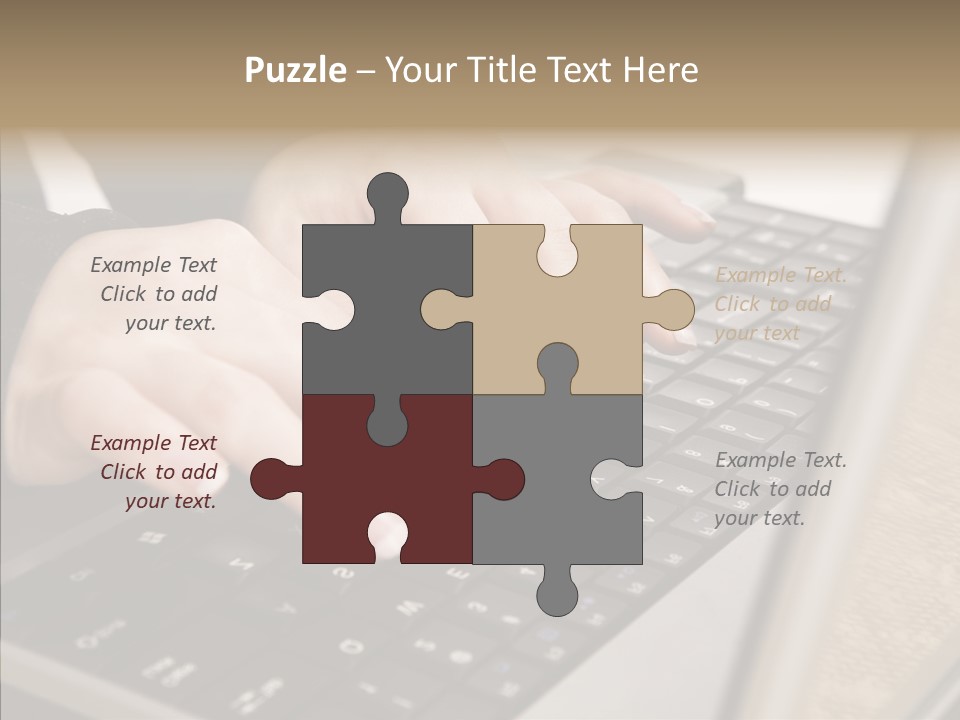 Profe Ional Humorou Teamwork PowerPoint Template