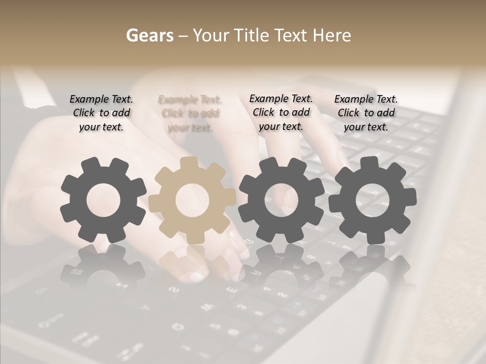 Profe Ional Humorou Teamwork PowerPoint Template