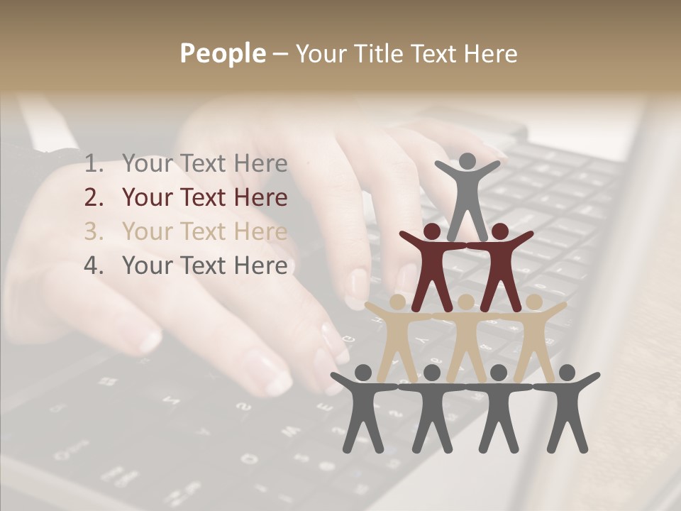 Profe Ional Humorou Teamwork PowerPoint Template