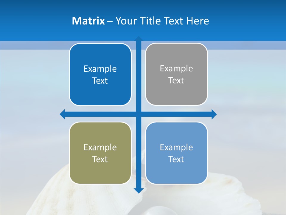 Nature Detail Lagoon PowerPoint Template