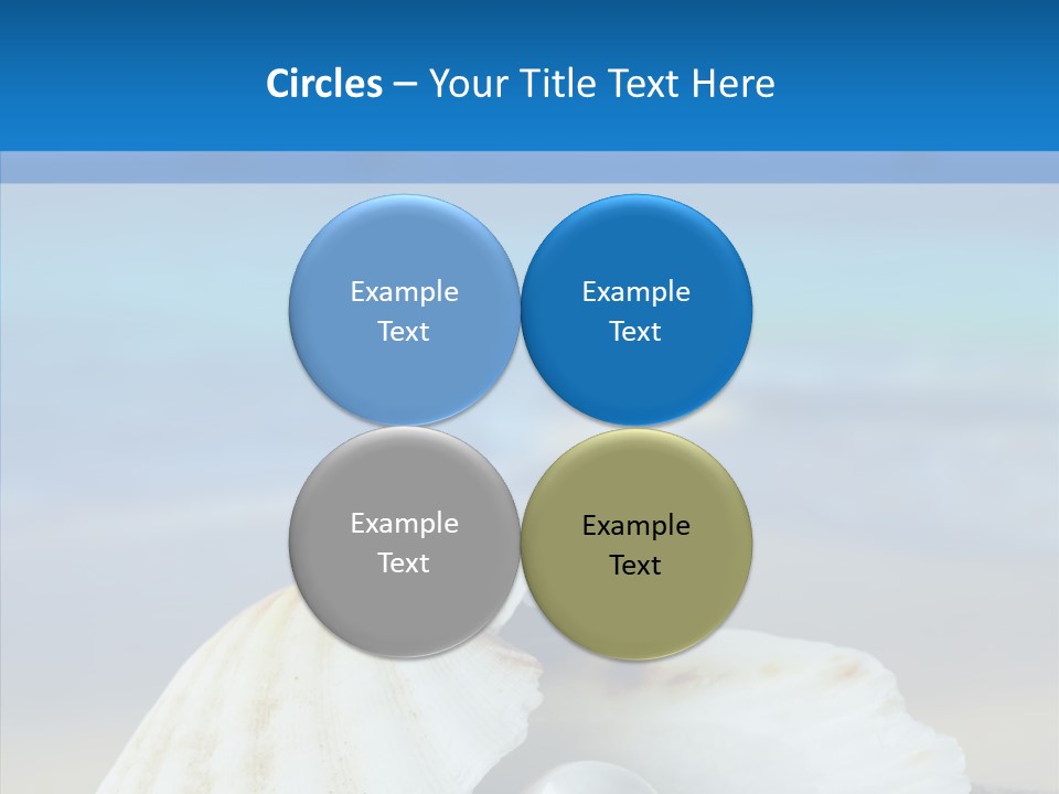 Nature Detail Lagoon PowerPoint Template