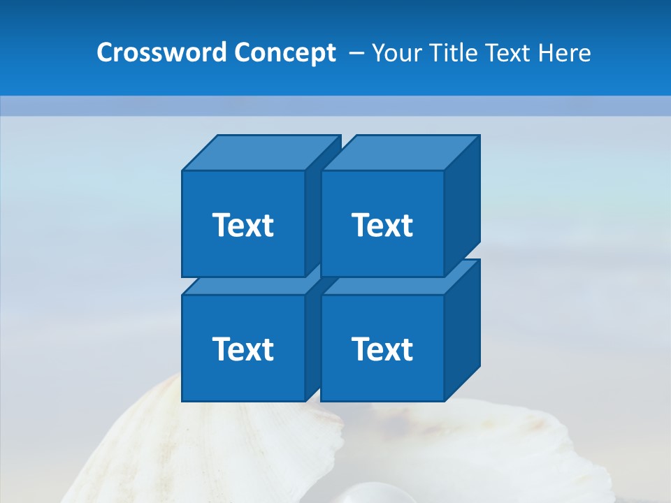 Nature Detail Lagoon PowerPoint Template