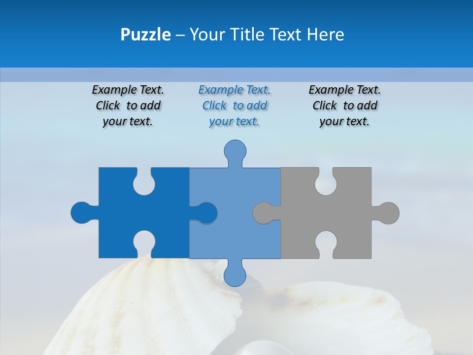 Nature Detail Lagoon PowerPoint Template