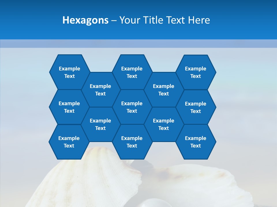 Nature Detail Lagoon PowerPoint Template