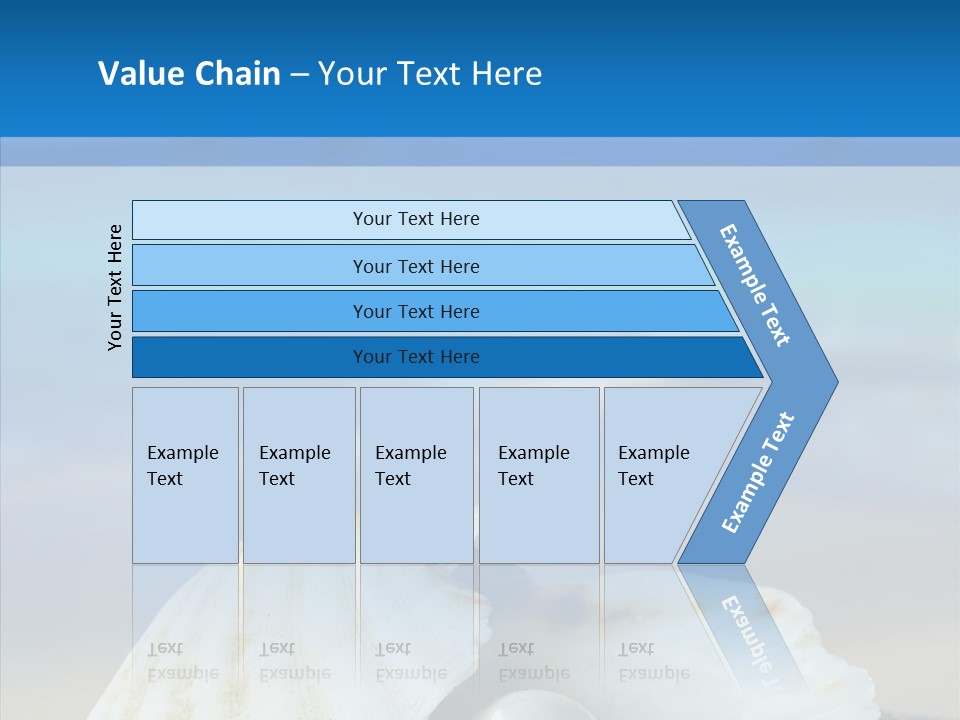 Nature Detail Lagoon PowerPoint Template