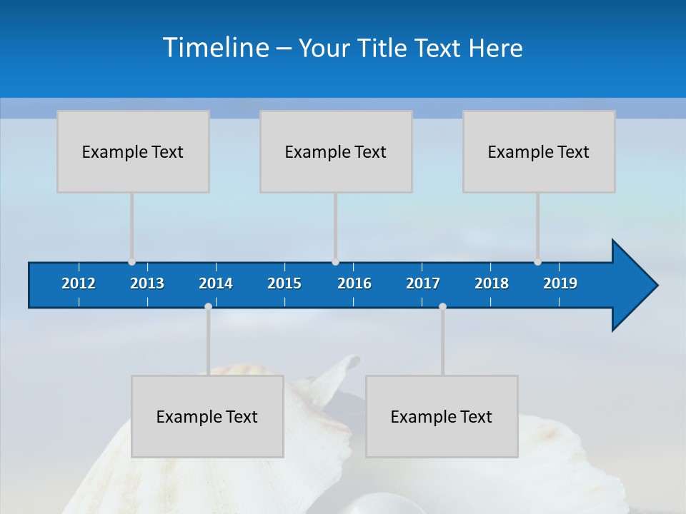 Nature Detail Lagoon PowerPoint Template