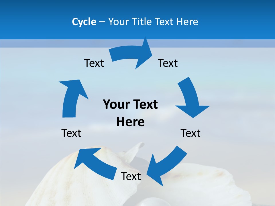 Nature Detail Lagoon PowerPoint Template