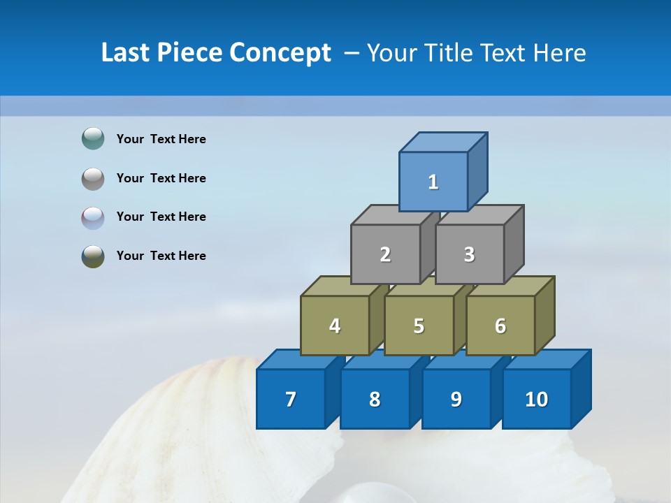 Nature Detail Lagoon PowerPoint Template