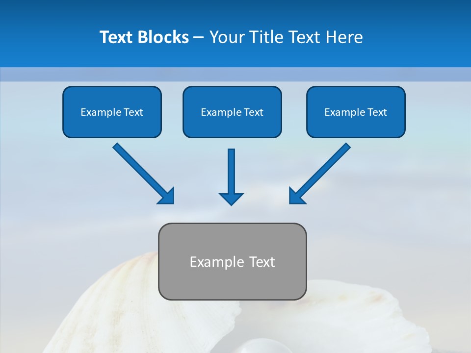 Nature Detail Lagoon PowerPoint Template