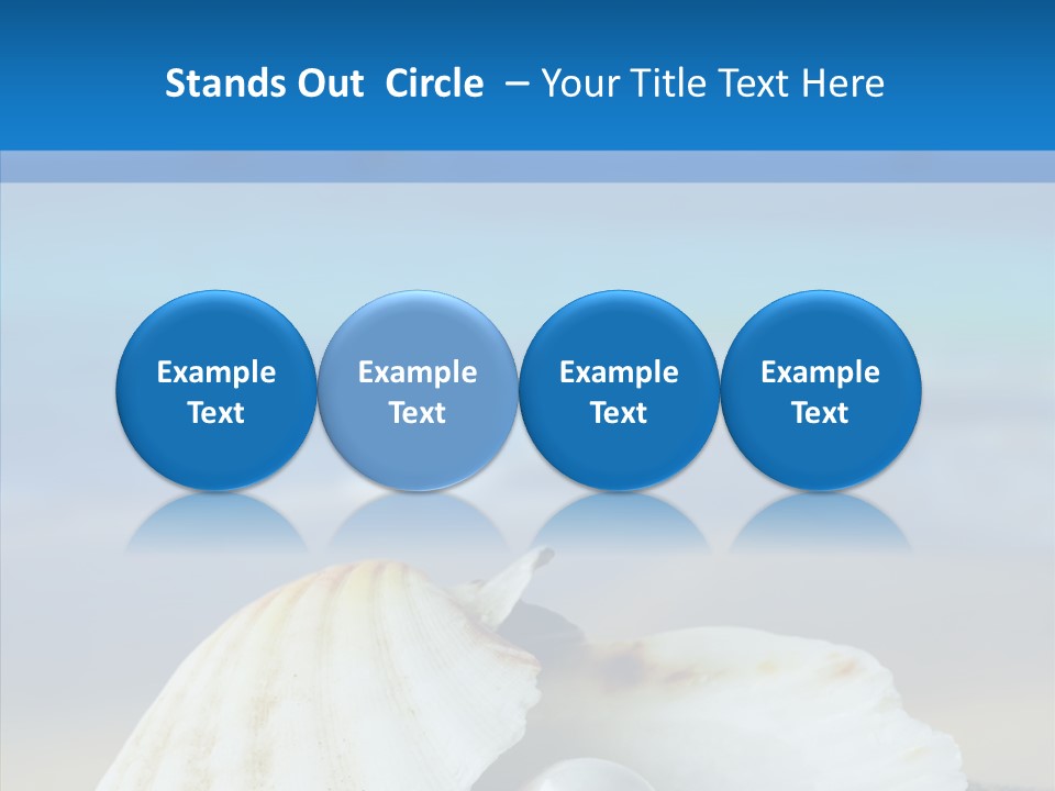 Nature Detail Lagoon PowerPoint Template