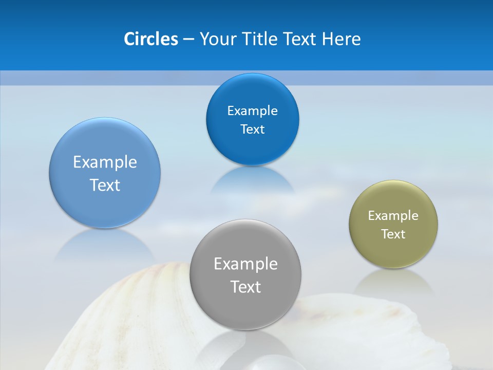 Nature Detail Lagoon PowerPoint Template